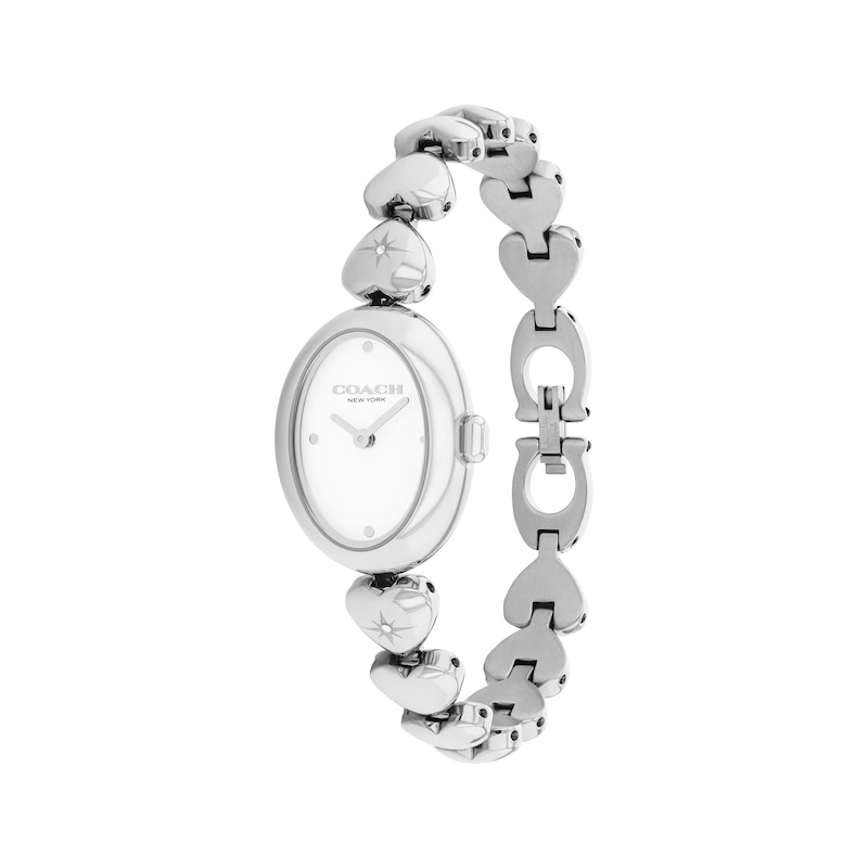 Main Image 2 of COACH Sammy Women's Heart-Link Watch 14504639-T