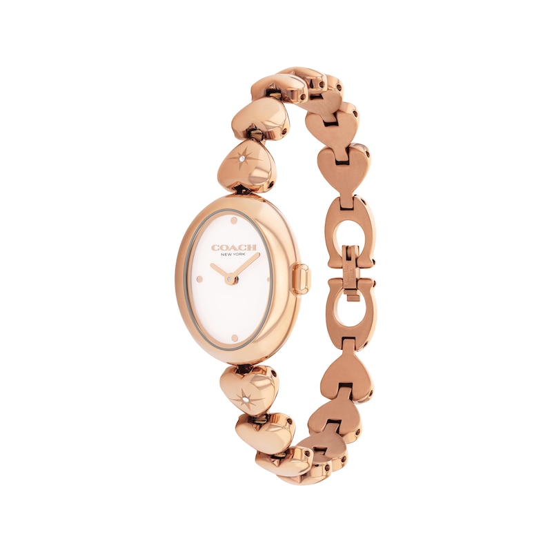 Main Image 2 of COACH Sammy Women's Heart-Link Watch 14504640-T