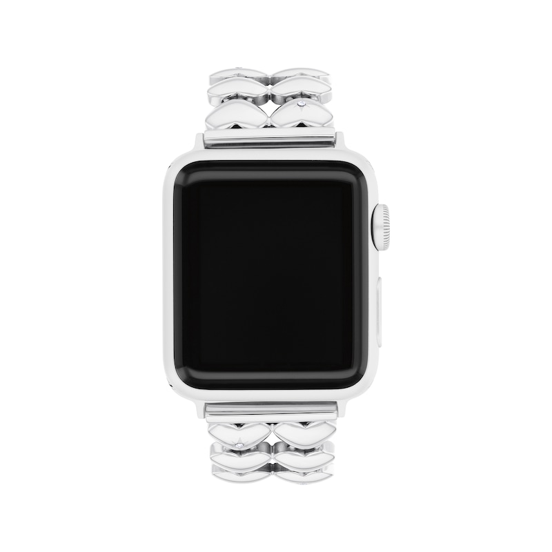 Main Image 1 of COACH Heart-Link Stainless Steel Apple Watch Strap 14700335