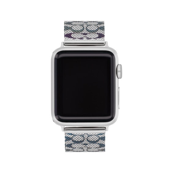COACH Stainless Steel Mesh Apple Watch Strap 14700319