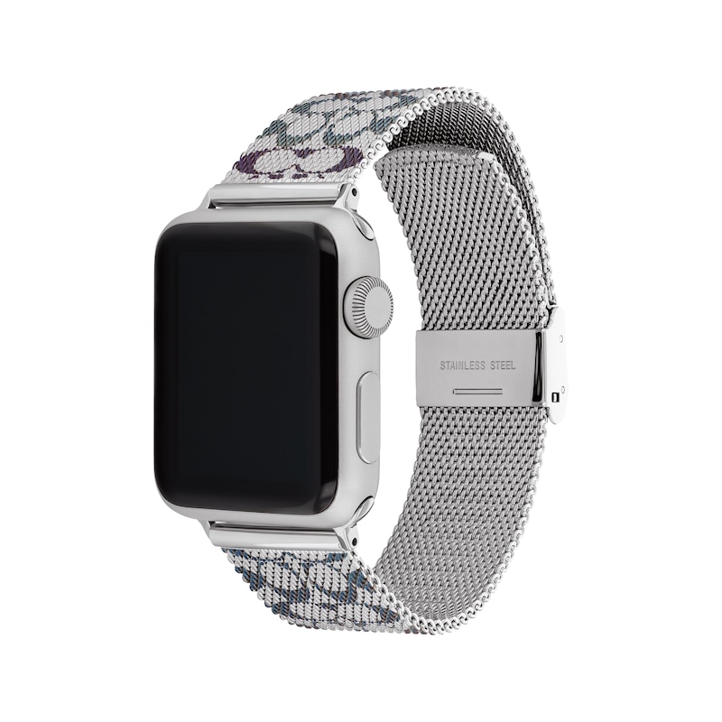 Main Image 2 of COACH Stainless Steel Mesh Apple Watch Strap 14700319