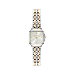 Olivia Burton London Mini Grosvenor Two-Tone 20mm Women's Watch 24000365