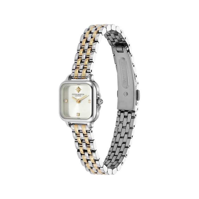 Main Image 2 of Olivia Burton London Mini Grosvenor Two-Tone 20mm Women's Watch 24000365