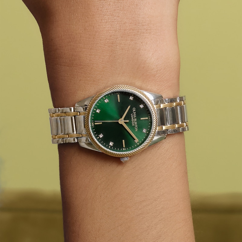 Main Image 6 of Olivia Burton London Sports Luxe Egerton Two-Tone 28mm Women's Watch 24000292