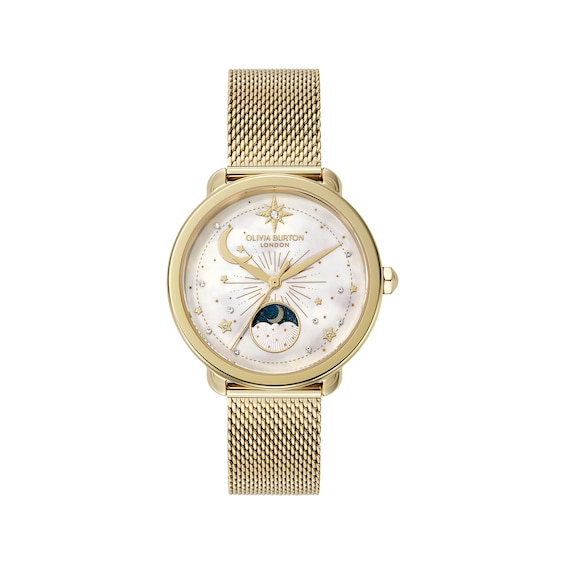 Olivia Burton London Moonphase 34mm Women's Watch 24000299