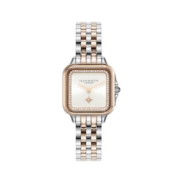 Olivia Burton London Classic Grosvenor Two-Tone 28mm Women's Watch 24000125