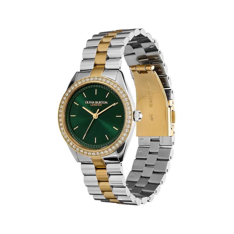 Main Image 2 of Olivia Burton London Sports Luxe Bejewelled Two-Tone 34mm Women's Watch 24000137