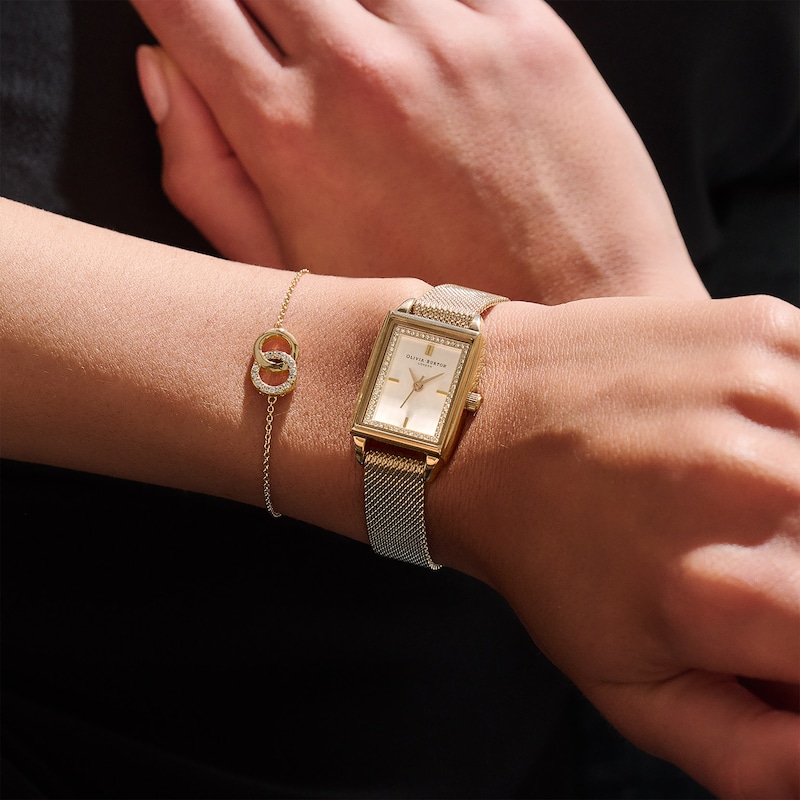 Main Image 5 of Olivia Burton London Classic Rectangle 25.5mm Women's Watch 24000016