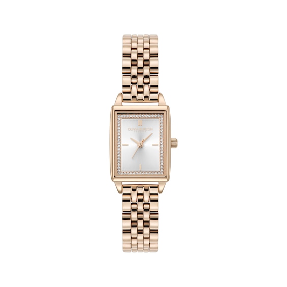 Olivia Burton London Classic Rectangle 25.5mm Women's Watch 24000014