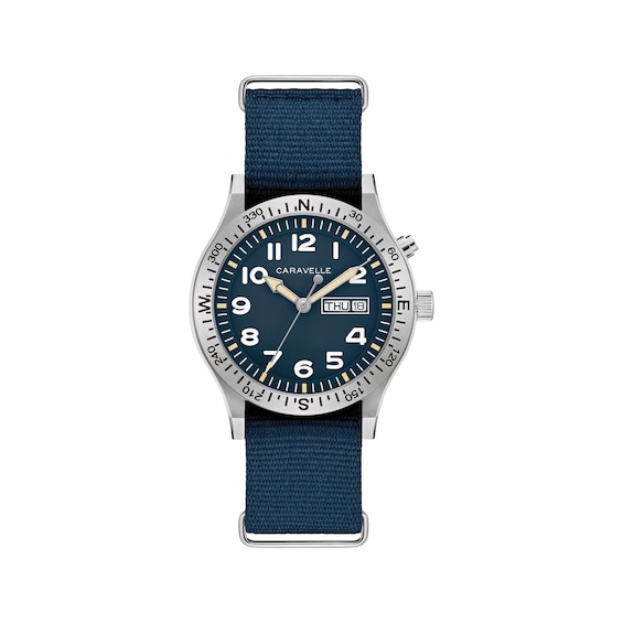 Caravelle by Bulova Men's Field Watch 43C126