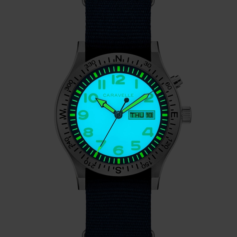 Main Image 4 of Caravelle by Bulova Men's Field Watch 43C126