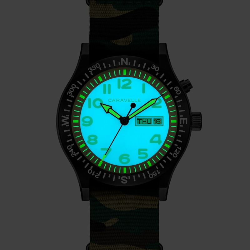 Main Image 4 of Caravelle by Bulova Men's Field Watch 45C121