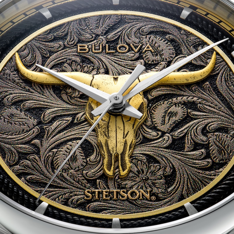 Main Image 4 of Bulova x Stetson Hudson Longhorn Automatic Men's Watch 96A334