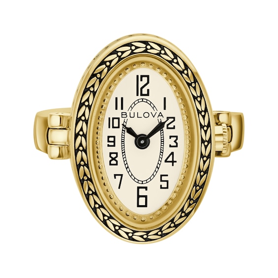 Bulova Archive Collection 17mm Women's Ring Watch 97L188