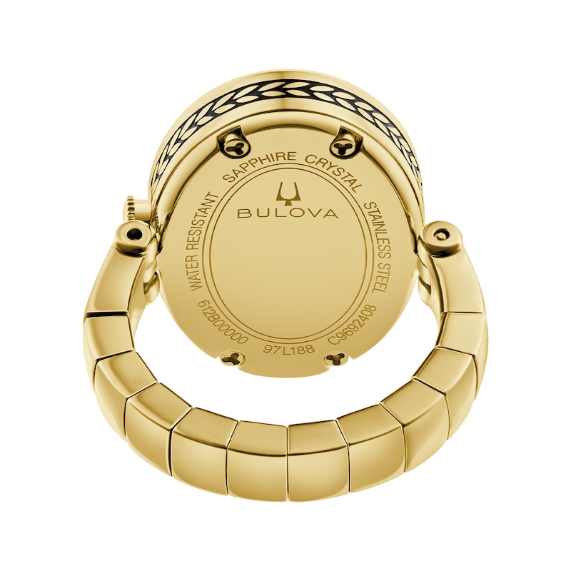 Main Image 3 of Bulova Archive Collection 17mm Women's Ring Watch 97L188