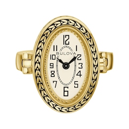 Bulova Archive Collection 17mm Women's Ring Watch 97L188