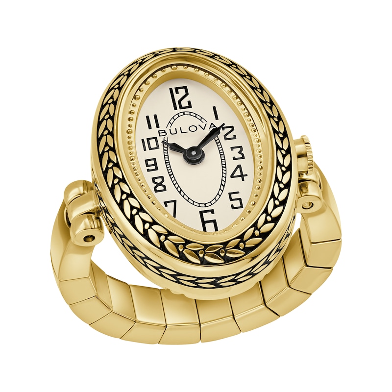 Main Image 4 of Bulova Archive Collection 17mm Women's Ring Watch 97L188