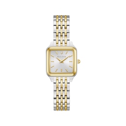 &nbsp;Bulova Classic Sutton Square Two-Tone 23mm Women's Watch 98L330