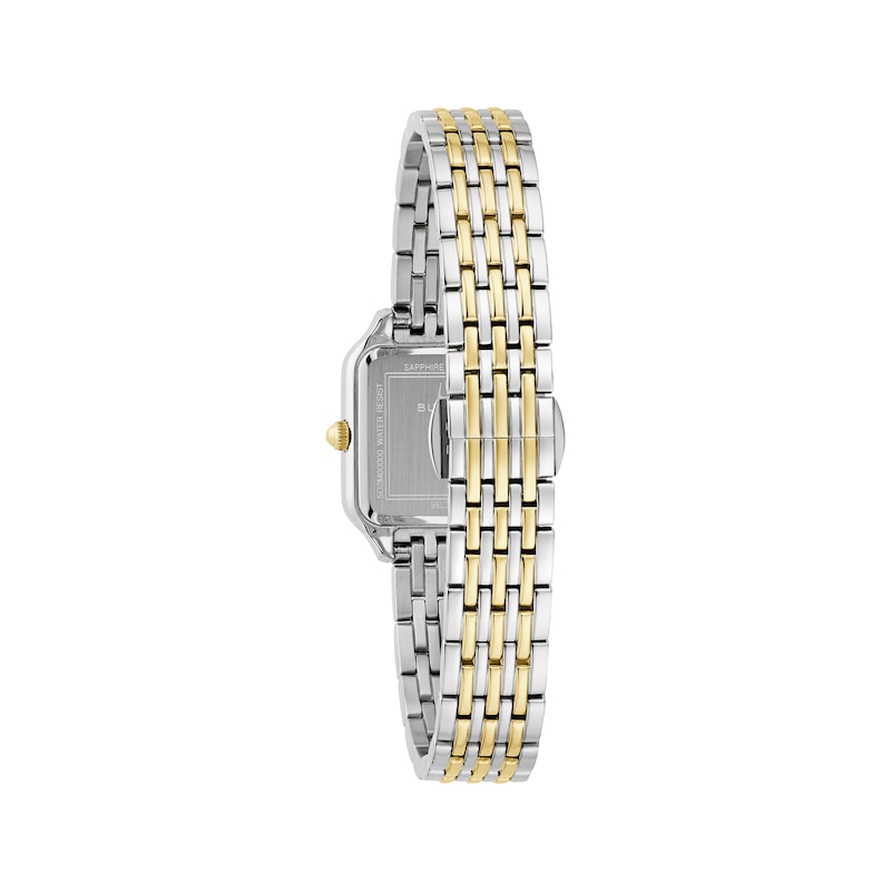 Main Image 3 of &nbsp;Bulova Classic Sutton Square Two-Tone 23mm Women's Watch 98L330