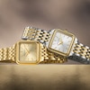 Thumbnail Image 4 of &nbsp;Bulova Classic Sutton Square Two-Tone 23mm Women's Watch 98L330