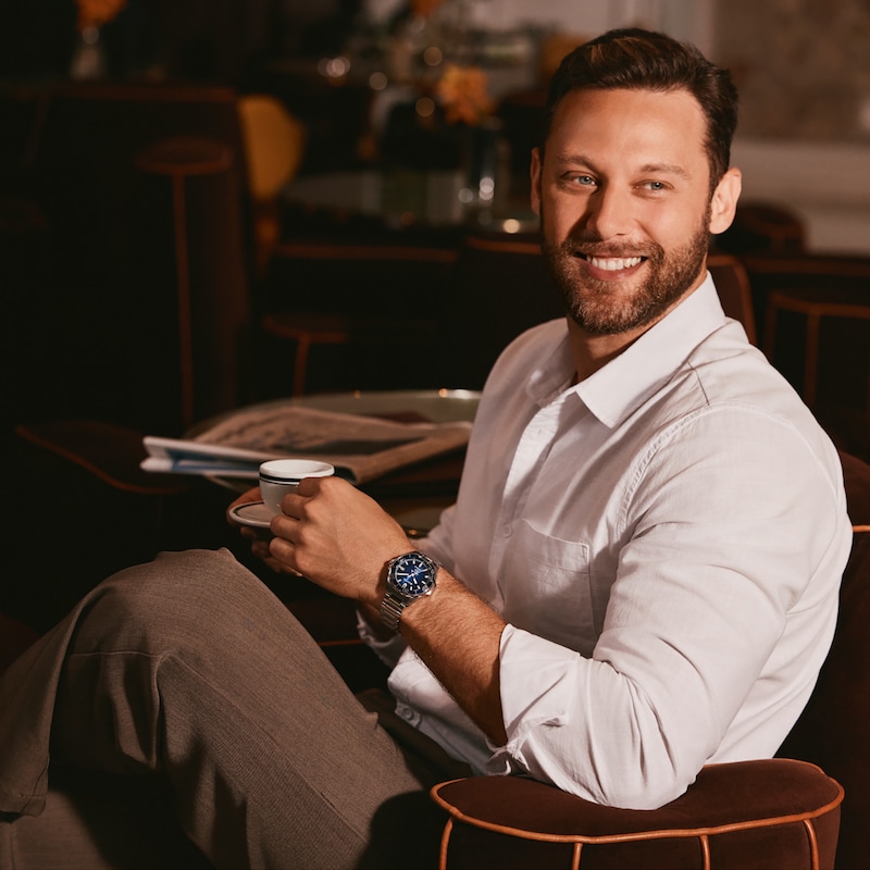 Main Image 5 of Bulova Marine Star Series B Automatic 41mm Men's Watch 98B466