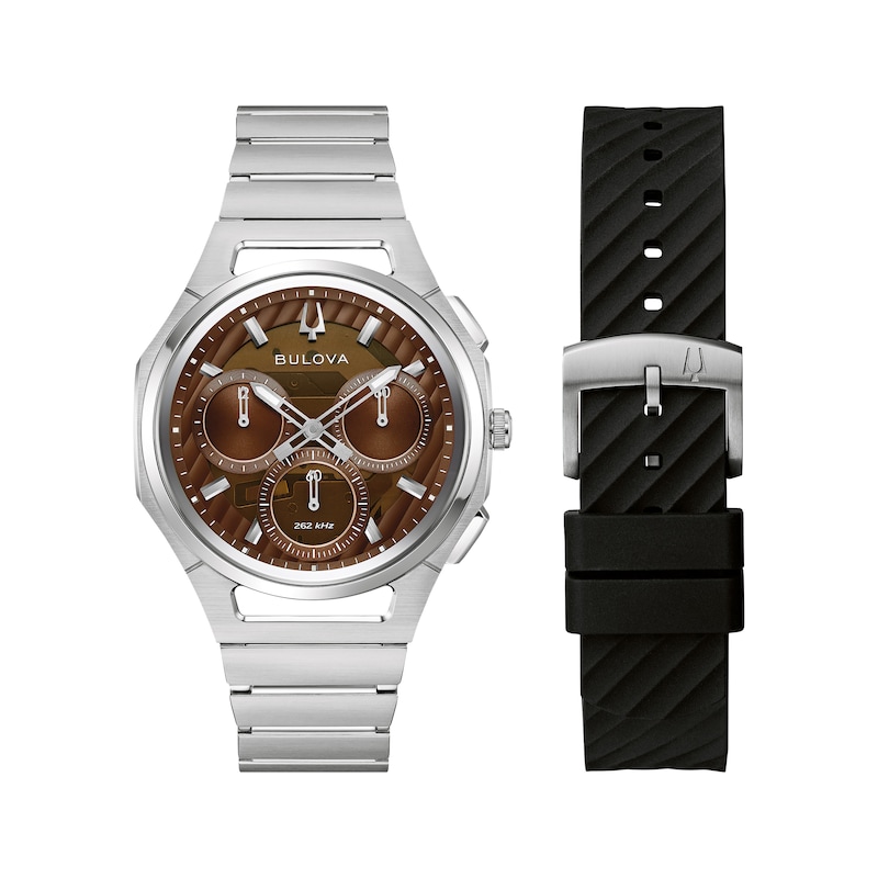 Main Image 4 of &nbsp;Bulova CURV Chronograph Tenth Anniversary Edition 41.5mm Men's Watch 96K117