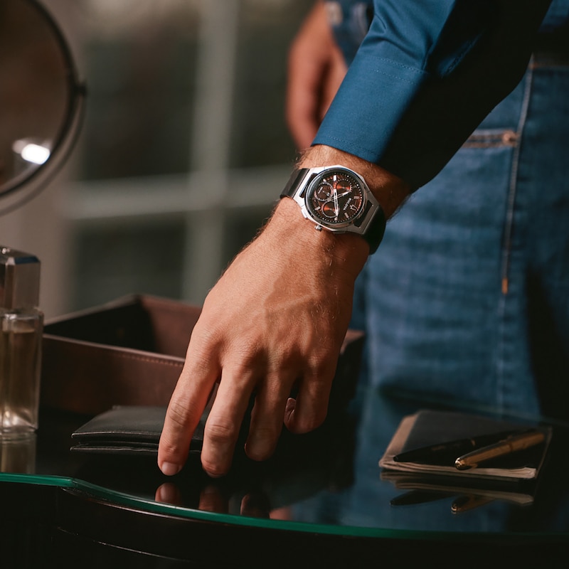 Main Image 6 of &nbsp;Bulova CURV Chronograph Tenth Anniversary Edition 41.5mm Men's Watch 96K117