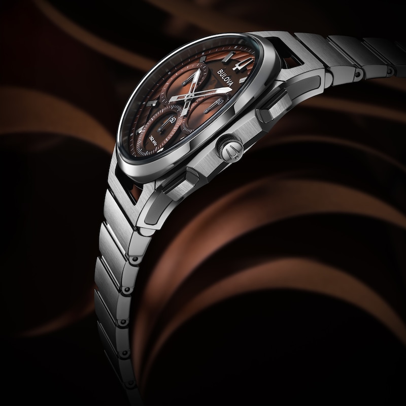 Main Image 7 of &nbsp;Bulova CURV Chronograph Tenth Anniversary Edition 41.5mm Men's Watch 96K117