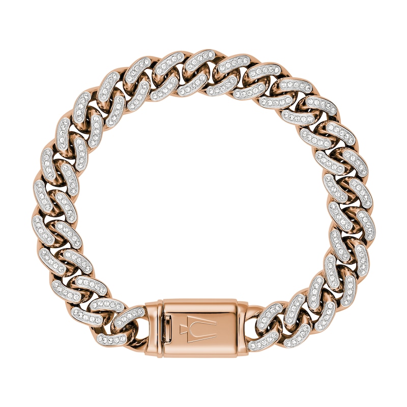 Main Image 5 of Bulova Crystal Collection Two-Tone 42mm Men's Watch Set 98K120