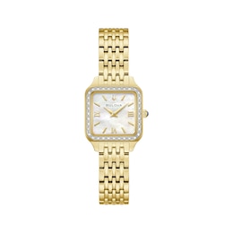 Bulova Classic Sutton Square Diamond 23mm Women's Watch 98R330