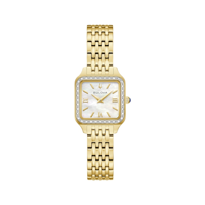 Main Image 1 of Bulova Classic Sutton Square Diamond 23mm Women's Watch 98R330