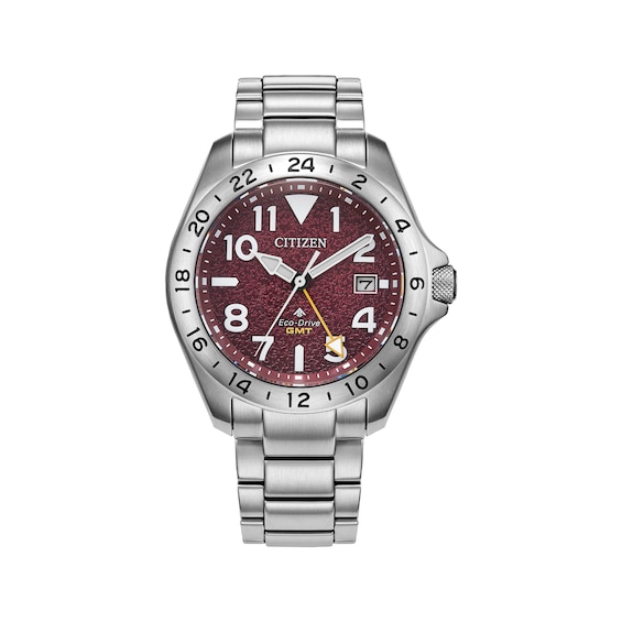 Citizen Eco-Drive Promaster Land GMT 39.5mm Men's Watch BJ7150-50W