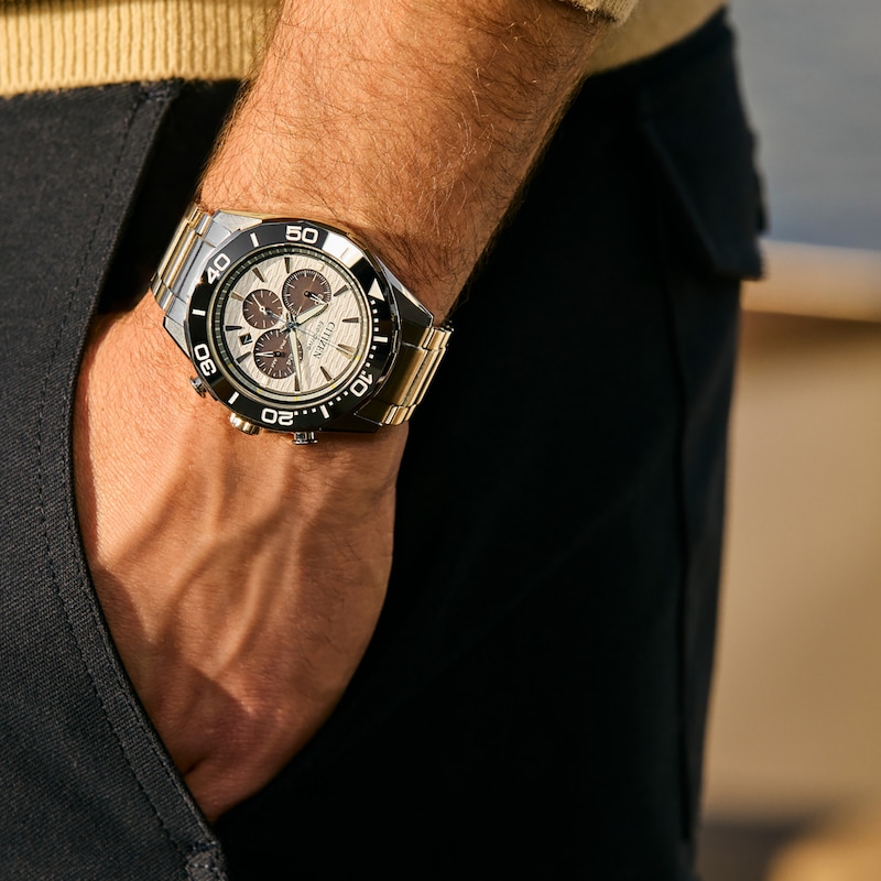 Main Image 6 of Citizen Eco-Drive Endeavor Chrono 43mm Men's Watch CA4730-59A