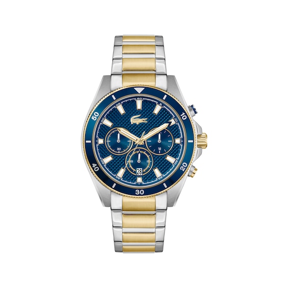 Lacoste Mainsail Chronograph Two-Tone 43mm Men's Watch 2011481