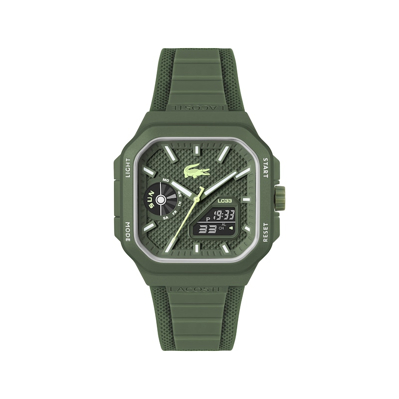 Main Image 1 of Lacoste LC33 Analog & Digital Square 45mm Men's Watch 2011505