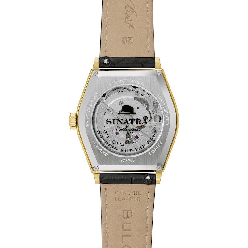 Main Image 4 of Bulova Frank Sinatra Automatic 37mm Men's Watch 97B243