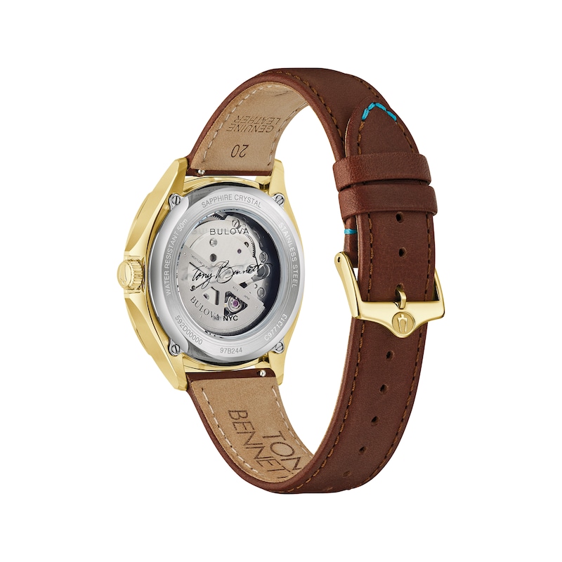 Main Image 3 of Bulova Tony Bennett NYC Automatic 39mm Men's Watch 97B244
