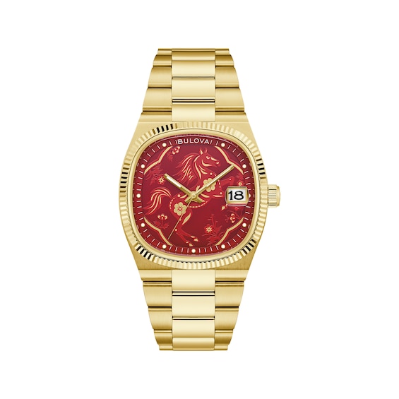 Bulova Super Seville Year of the Horse 37.5mm Men's Watch 97B242