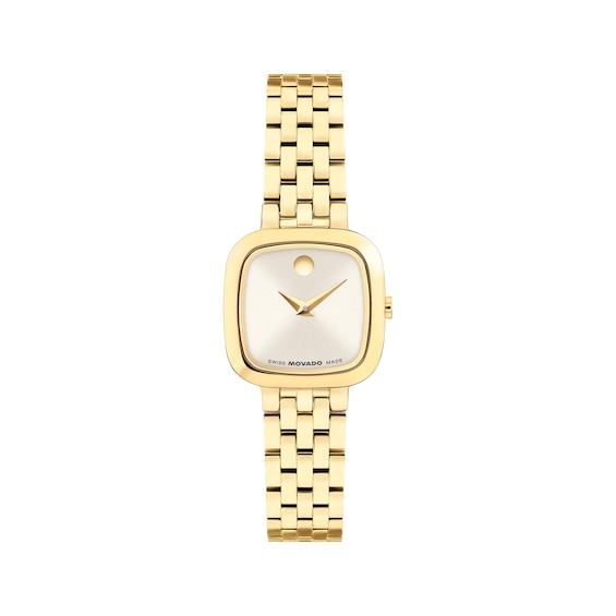 Movado Museum Mini Cushion 22mm Women's Watch 0608095