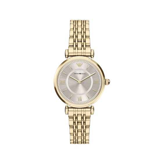 Emporio Armani Crystal Inlay 32mm Women's Watch AR11766