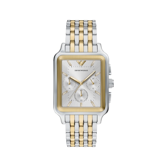 Emporio Armani Chronograph Two-Tone 38mm Men's Watch AR11752