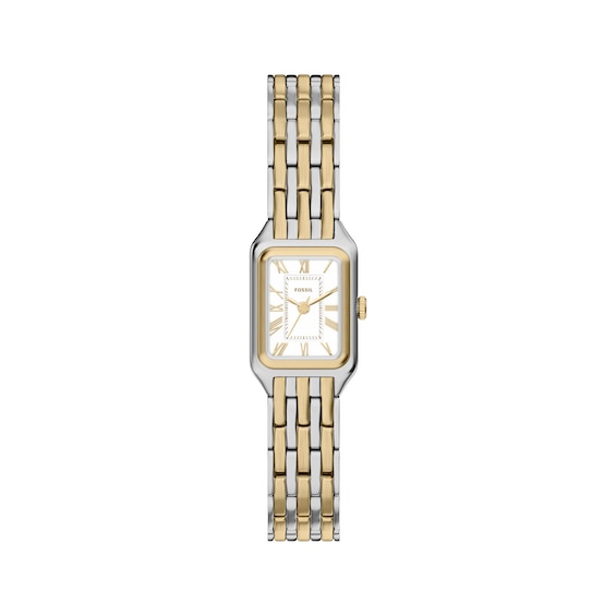 Fossil Raquel Mini Two-Tone 18mm Women's Watch ES5468