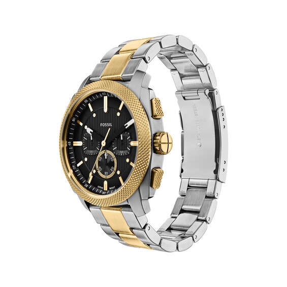 Thumbnail Image 3 of Fossil Machine Chronograph Two-Tone 44mm Men's Watch FS6159