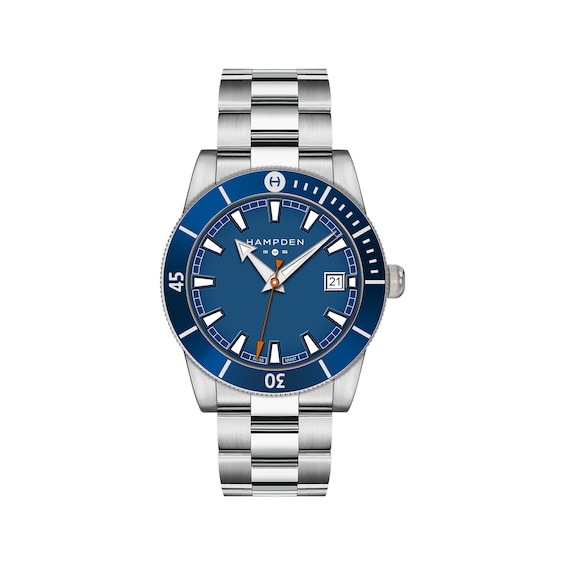 Hampden Sandburg Lake All Steel 42mm Men's Watch 3 -003