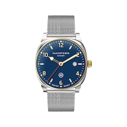 Hampden Algren Navy Two Tone 40mm Men's Watch 2-009
