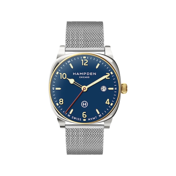 Hampden Algren Navy Two Tone 40mm Men's Watch 2-009