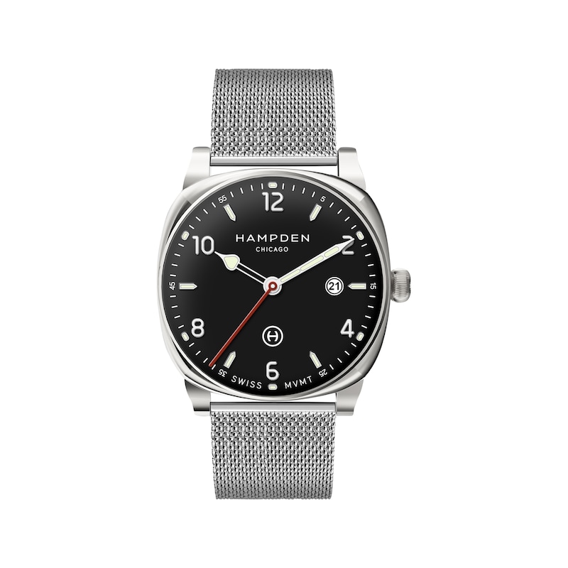 Main Image 1 of Hampden Algren Carbon All Steel 40mm Men's Watch 2-001
