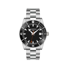 Hampden Sandburg Carbon All Steel 42mm Men's Watch 3-006