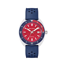 Bulova Snorkel Sail 4th 41mm Ceramic Men's Watch 98B474