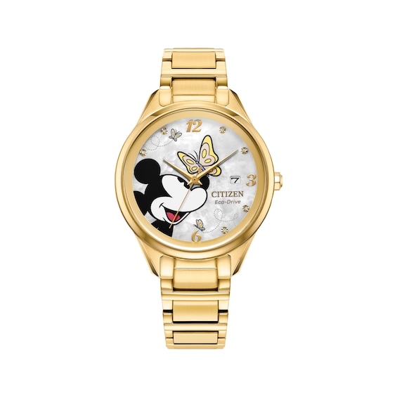 Citizen Mickey Flutterby 37mm Women's Watch FE6192-51D